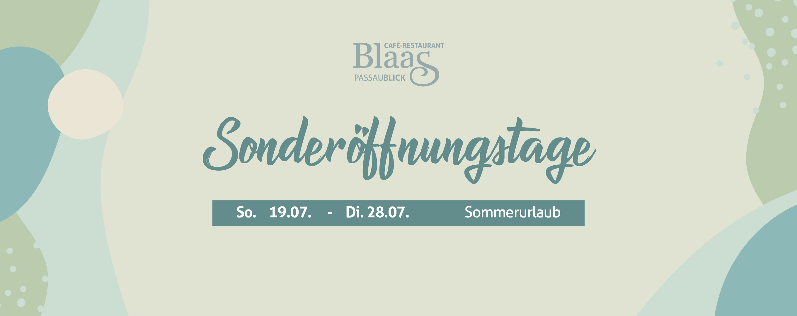 Sonderöffnungstage 2026-08